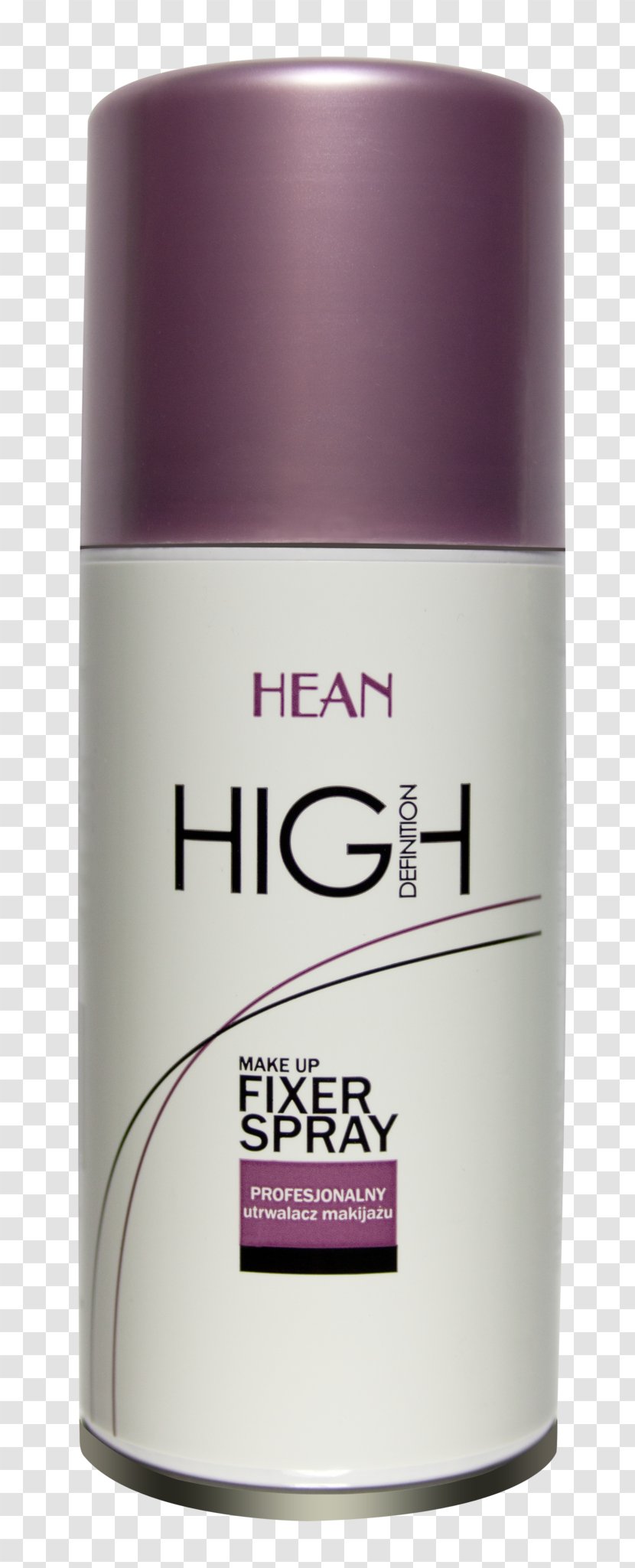 Lotion Cream HEAN HD Make Up Fixer Spray Cosmetics Aerosol - Purple - High Definition Pictures Transparent PNG