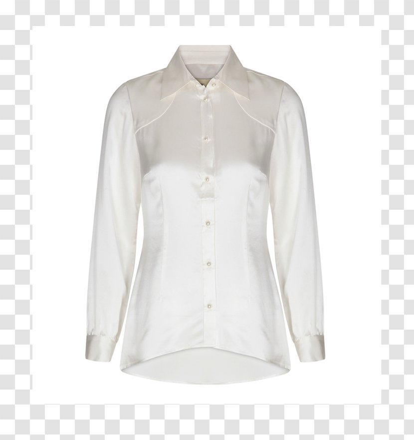 Blouse Sleeve Slow Fashion Button - Blazer - Shiny Material Transparent PNG