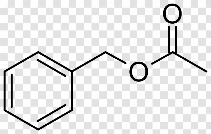 Benzyl Acetate Group Alcohol Chemistry - Black - Benzylacetone Transparent PNG