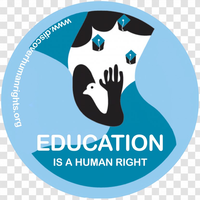 Right To Education Free Human Rights - Brand - School Transparent PNG
