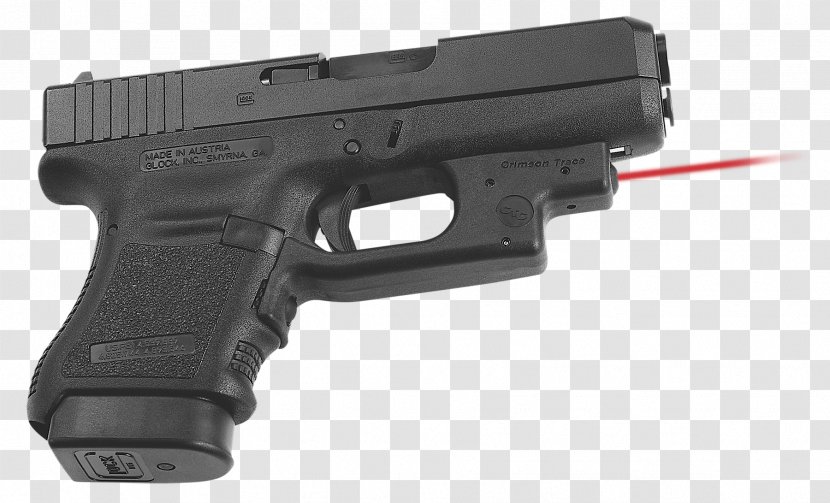 Trigger LaserMax Glock 26.27.33 Guide Rod Laser LMS-1161, Black Firearm - Handgun - 19 Left Handed Pistols Transparent PNG