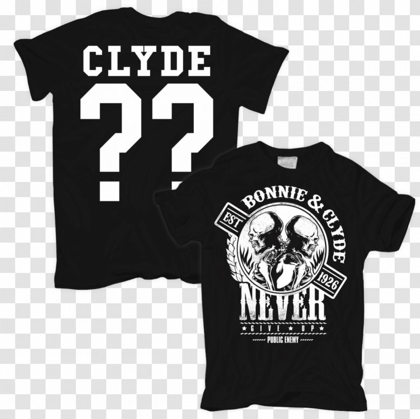 T-shirt Clothing Sleeve Bonnie And Clyde Top - Shoe Transparent PNG