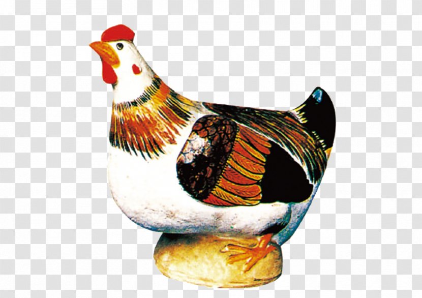 Chicken Rooster Animal - Colorful Transparent PNG