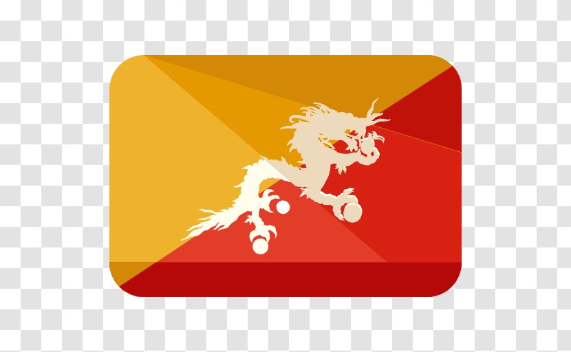 Flag Of Bhutan National Vector Graphics - India Transparent PNG
