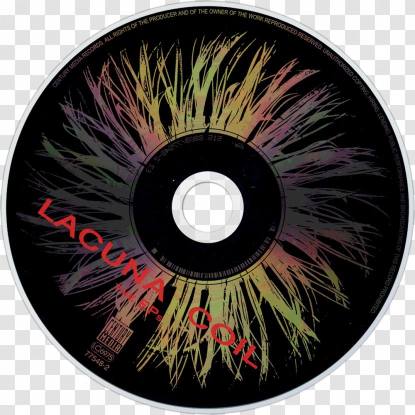 The EPs Halflife Compact Disc Half Life Lacuna Coil - Cartoon - Watercolor Transparent PNG