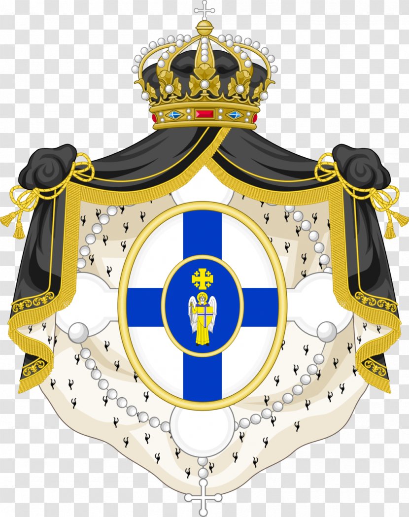 Sovereign Military Order Of Malta Knights Hospitaller Coat Arms - Grand Master - Saint Michael Transparent PNG