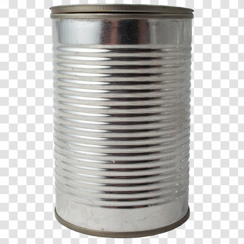 Tin Can Metal Aluminium Aluminum Lid - Container - Cans Transparent PNG