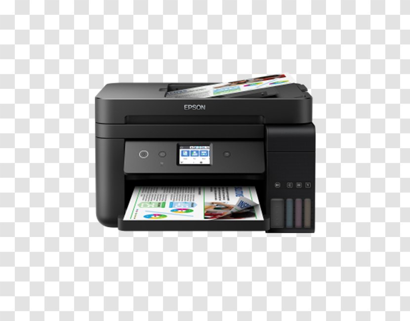 Multi-function Printer Inkjet Printing Epson Transparent PNG