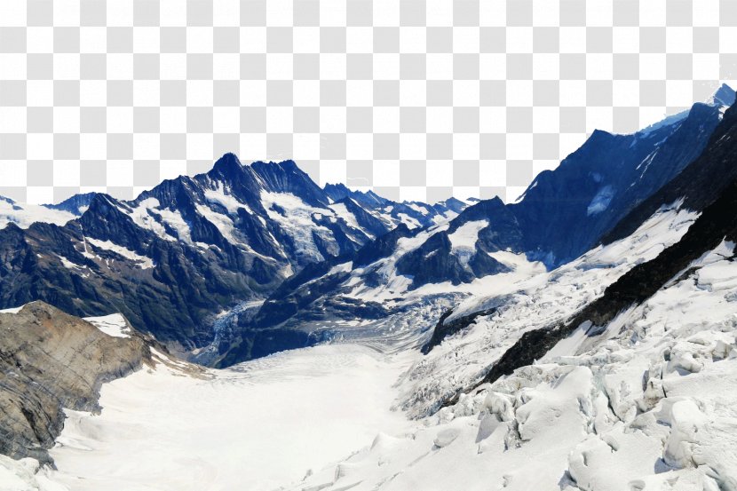 Eiger Schreckhorn Wetterhorn Jungfrau Mönch - Nunatak - Switzerland's Famous Jungfraujoch Transparent PNG
