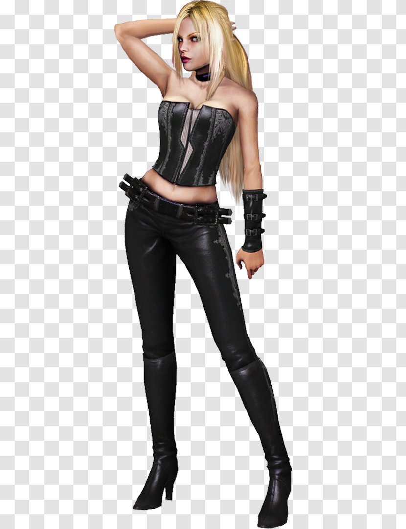Tekken 6 Death By Degrees Nina Williams Anna - Silhouette - Lili Transparent PNG