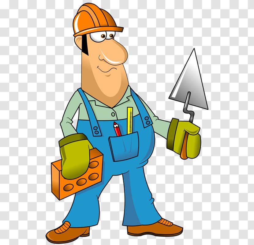 Architectural Engineering Construction Worker Profession Cartoon Child - Headgear Transparent PNG