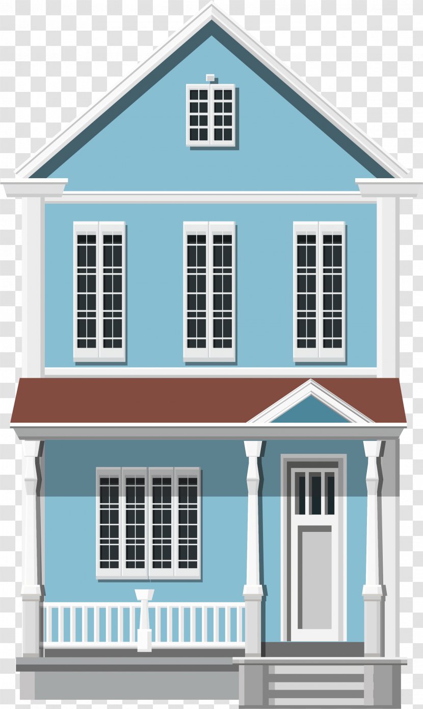 Real Estate Background - Home - Sash Window Residential Area Transparent PNG