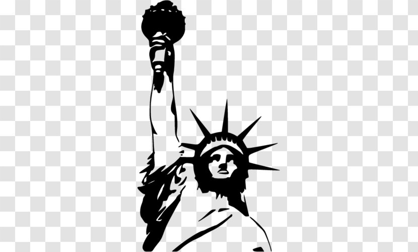 Statue Of Liberty New York Harbor Ellis Island T-shirt - Logo Transparent PNG