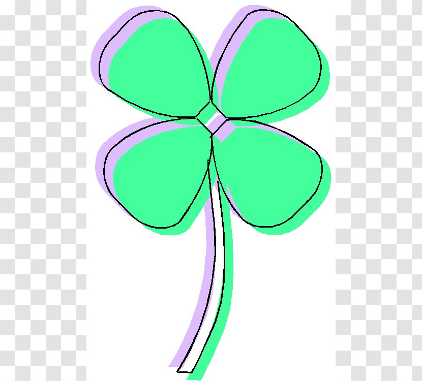 Luck Saint Patricks Day Four-leaf Clover Shamrock Clip Art - Leprechaun - Cliparts Transparent PNG