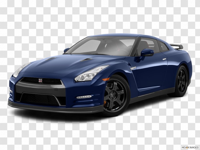 2015 Nissan GT-R Sports Car Skyline - Hood Transparent PNG