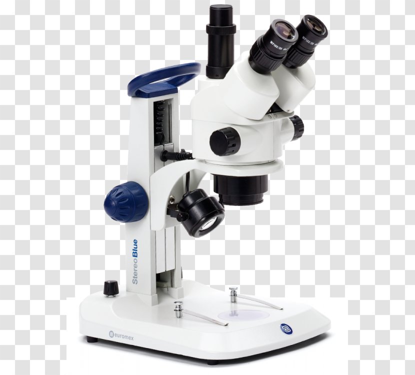 Stereo Microscope Zoom Lens Optics Magnifying Glass - Scientific Instrument Transparent PNG