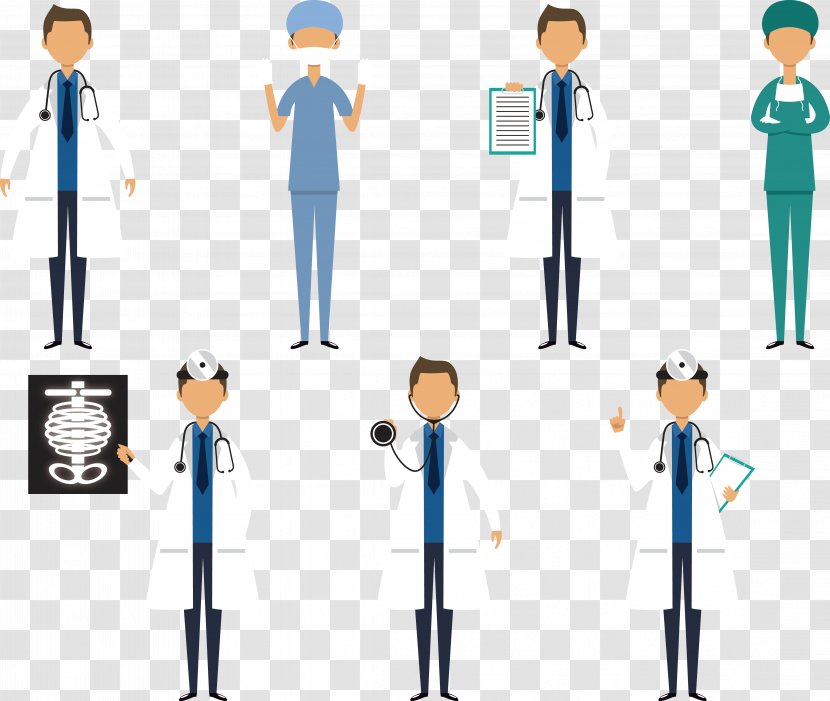 Physician Cartoon Nurse - Doctors And Nurses Transparent PNG