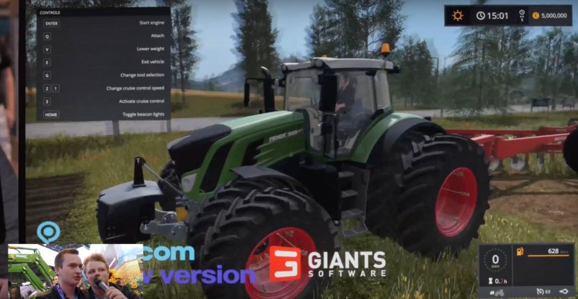 Farming Simulator 17 15 Gamescom PlayStation 4 2013 - Agriculture Transparent PNG