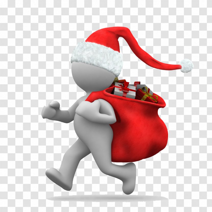 Scrooge Santa Claus Christmas And Holiday Season Acornhoek Mall - 3d Computer Graphics - Giving Presents White Villain Transparent PNG