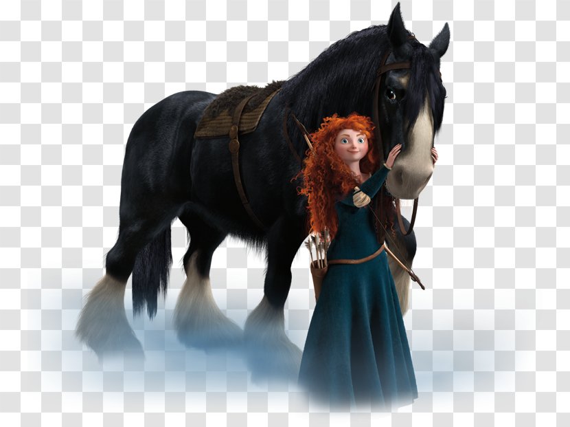 Merida The Walt Disney Company Princess Stitch Pixar - Horse Transparent PNG