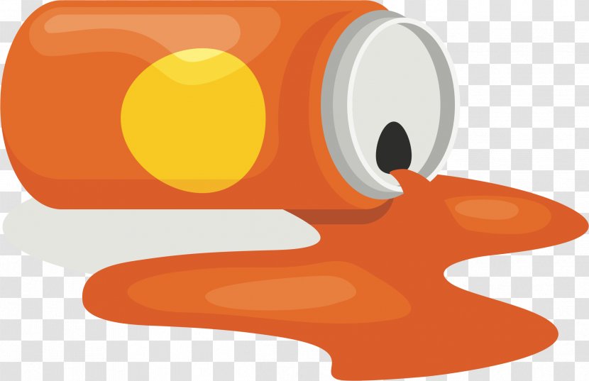 Orange Drink Juice Fizzy Drinks Soft Clip Art - Vector Transparent PNG