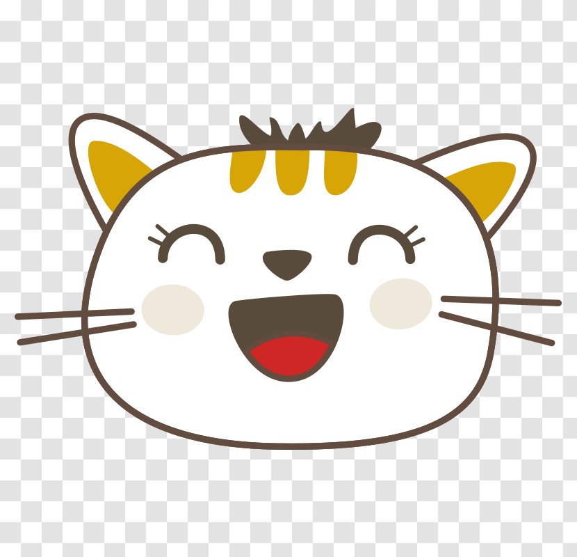Cat Kitten Vector Graphics Cartoon - Happy Transparent PNG