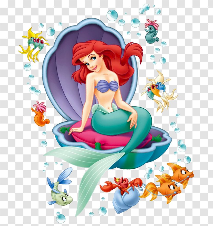 Ariel Sebastian Disney Princess Mermaid Clip Art - Cartoon - Cliparts Transparent PNG