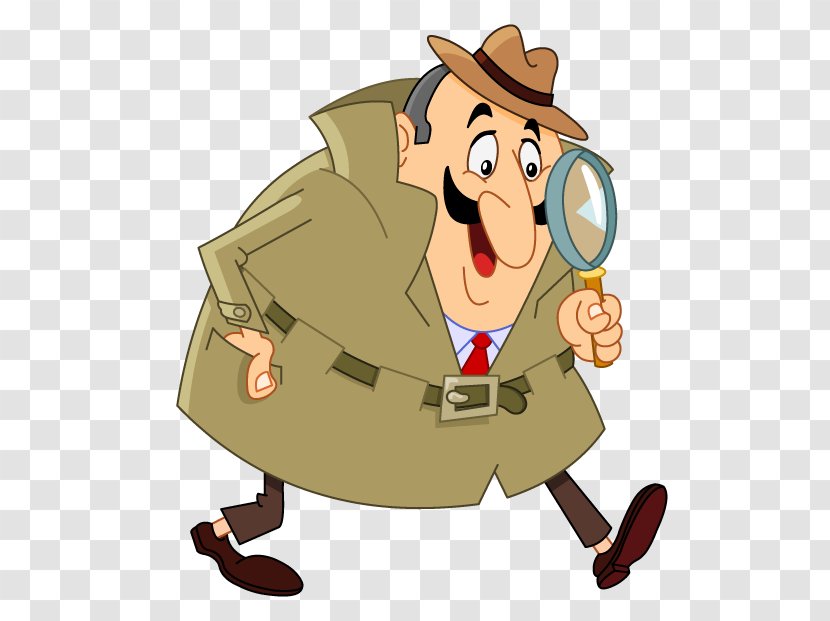 Vector Graphics Detective Clip Art Private Investigator Cartoon - Male Transparent PNG