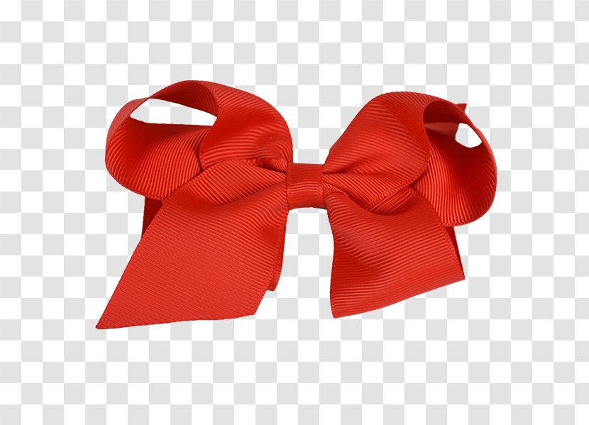 Ribbon Bow Tie Taffeta Satin Velvet - Red Transparent PNG