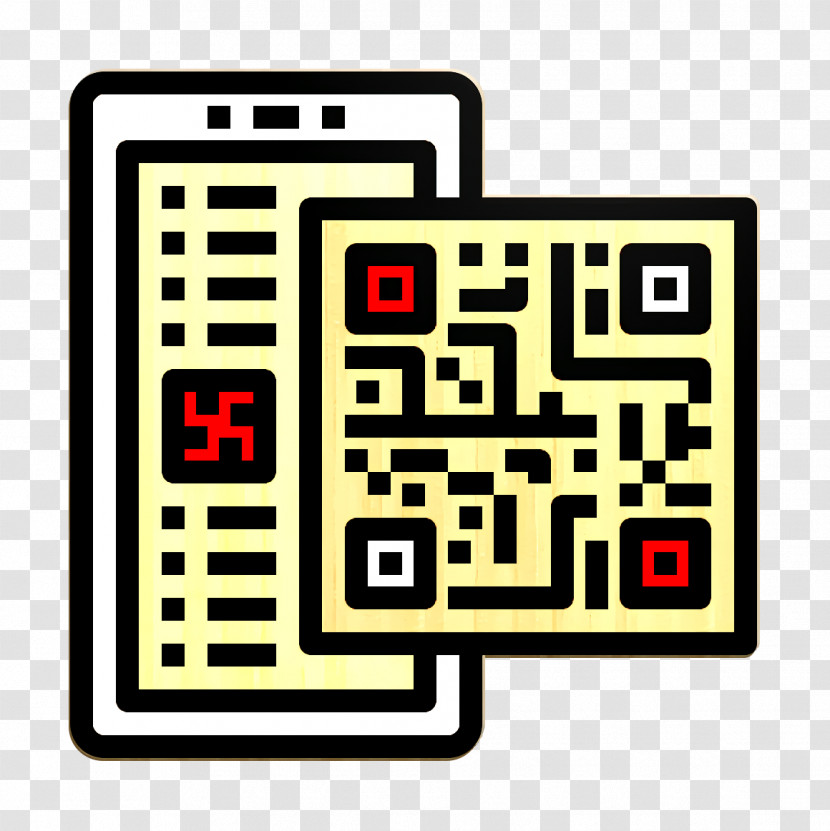 Mobile Interface Icon Qr Code Icon Ui Icon Transparent PNG