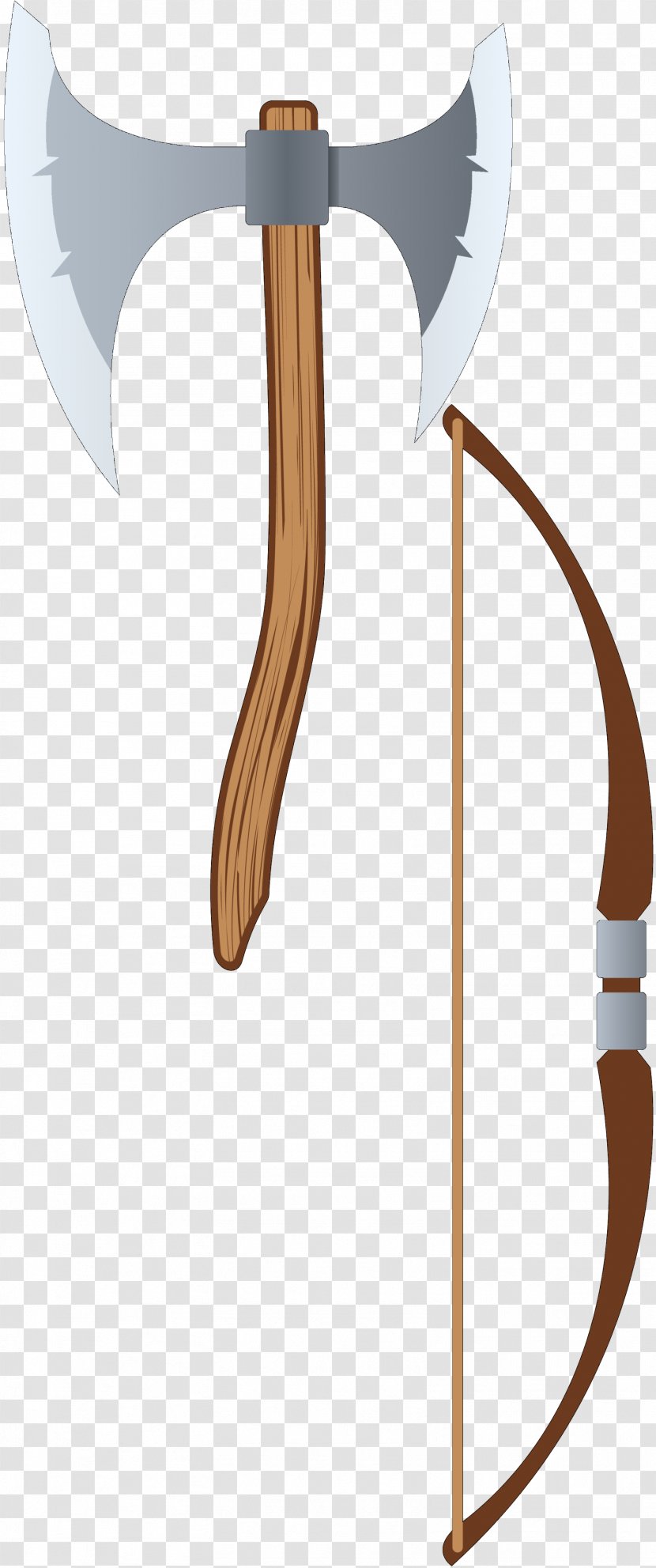 Throwing Axe Ranged Weapon Product Design - Bow And Arrow Transparent PNG