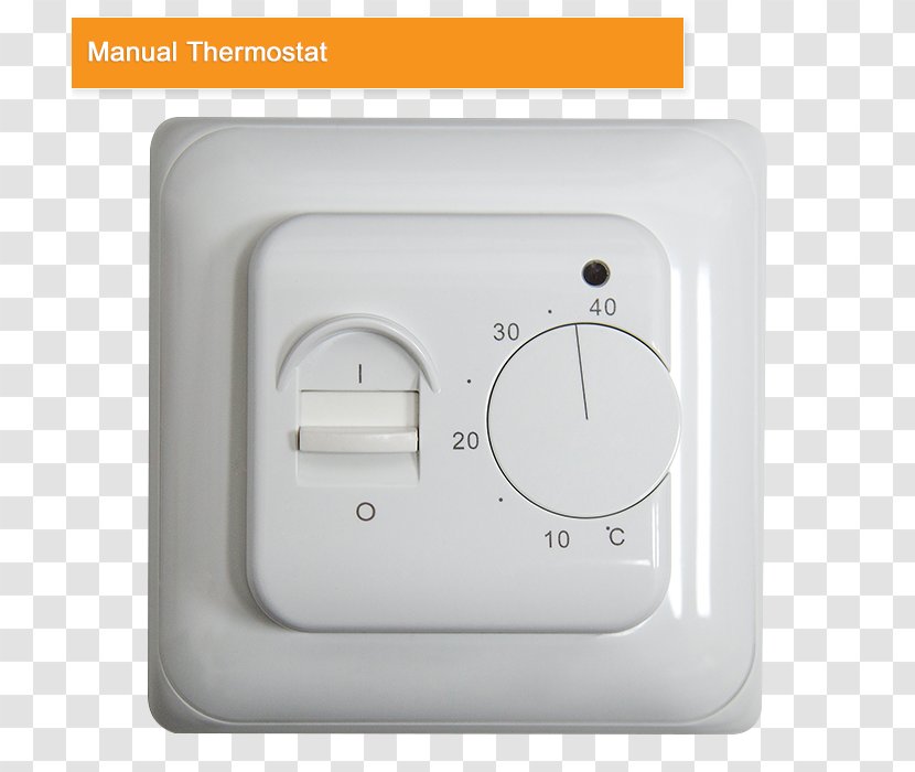 Room Thermostat Underfloor Heating Central Electric - Electricity - Electrical Cable Transparent PNG