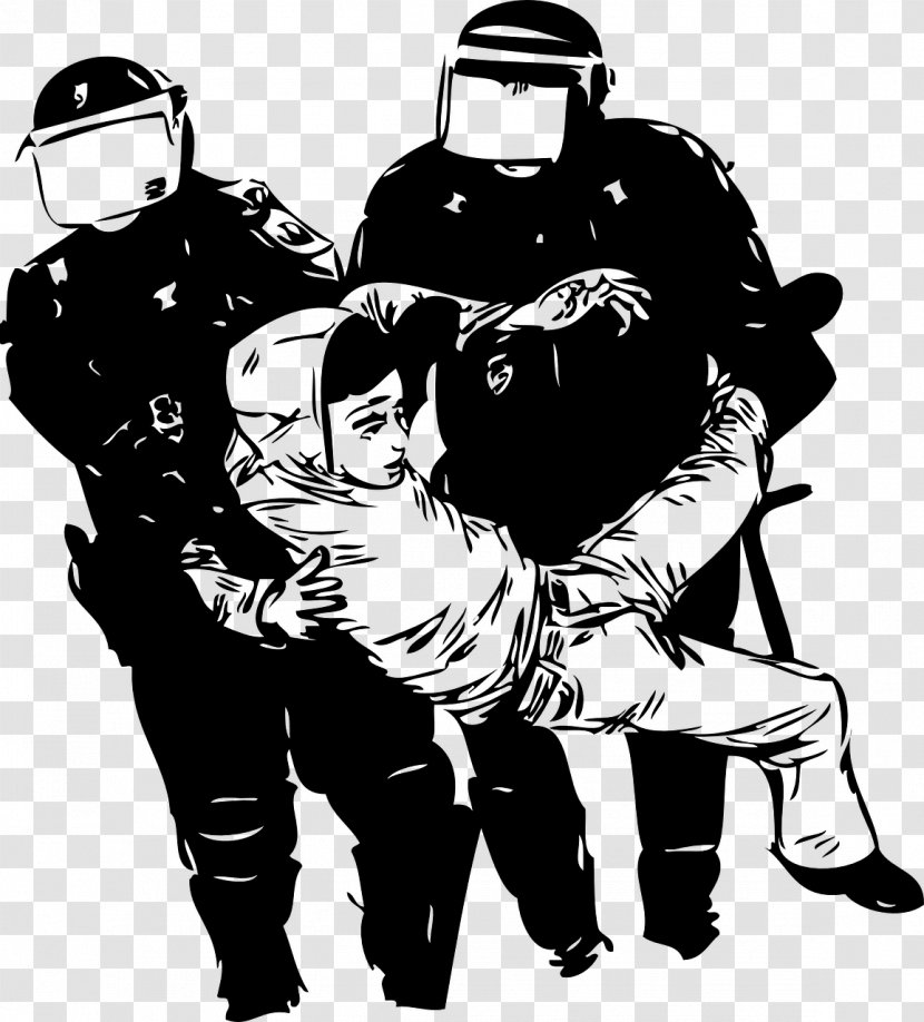 Police Brutality Officer Violence Clip Art Transparent PNG