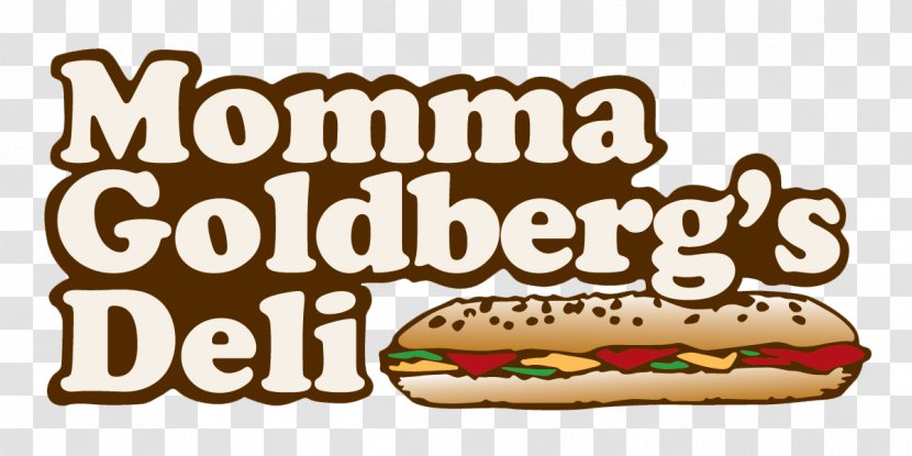 Hot Dog Momma Goldberg's Deli Junk Food Cheeseburger Logo - Fast Transparent PNG