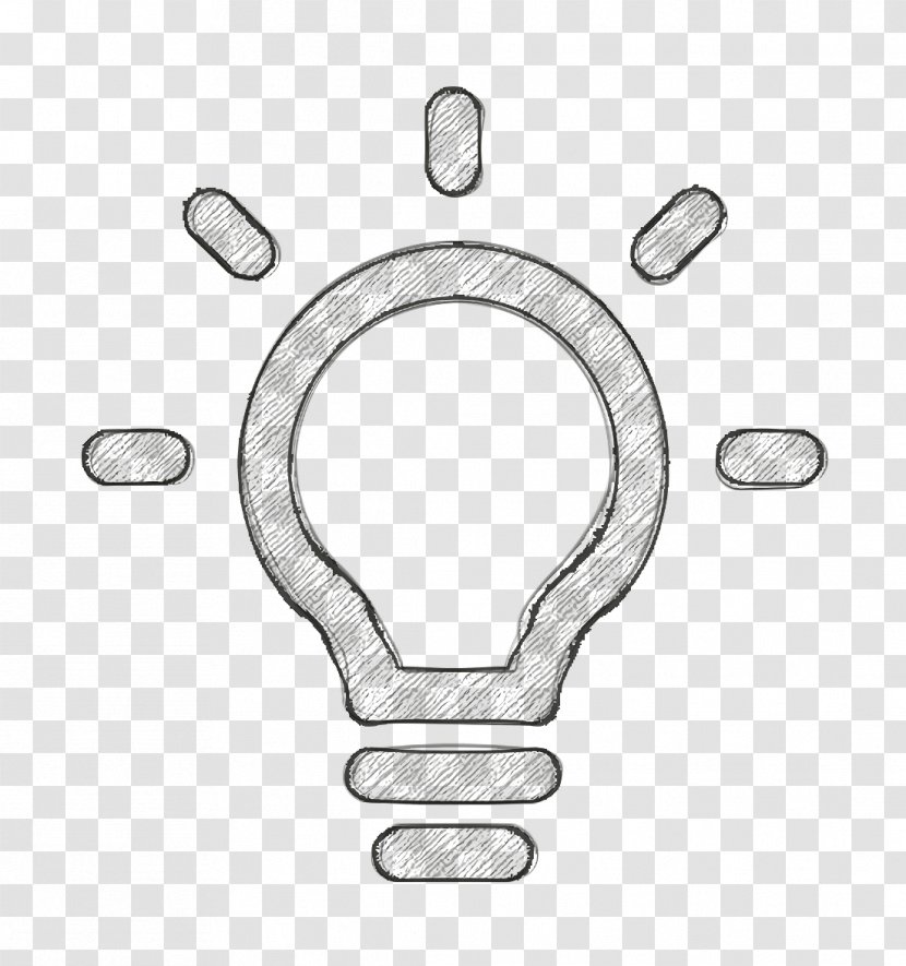Bulb Icon Idea Light - Auto Part Thought Transparent PNG