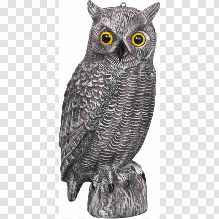 Great Grey Owl Bird Decoy Hunting - Crimson Viper Transparent PNG