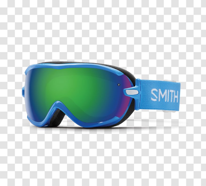 Snow Goggles Gafas De Esquí Blue Skiing - Electric Transparent PNG