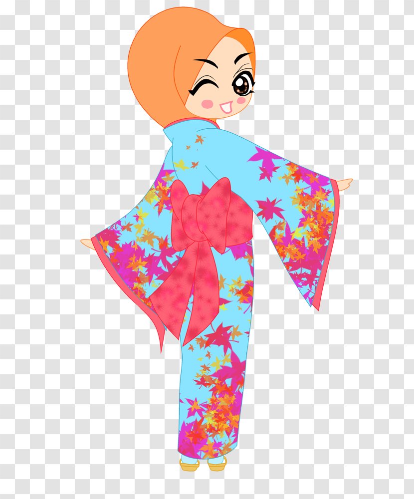 Clip Art Kimono Illustration Woman - Bayangbayang Panjang Transparent PNG