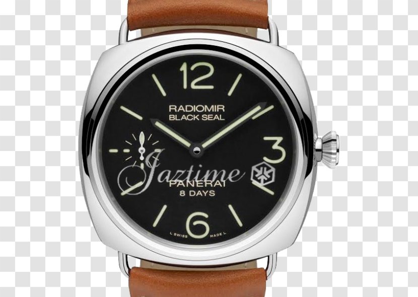 Panerai Men's Luminor Marina 1950 3 Days Radiomir Steel Watch - Strap Transparent PNG