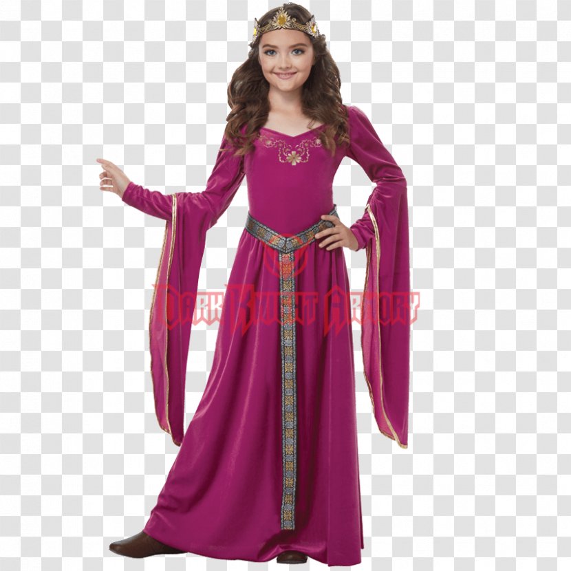 Renaissance Middle Ages Disguise Costume Amazon.com - Medieval Princess Transparent PNG