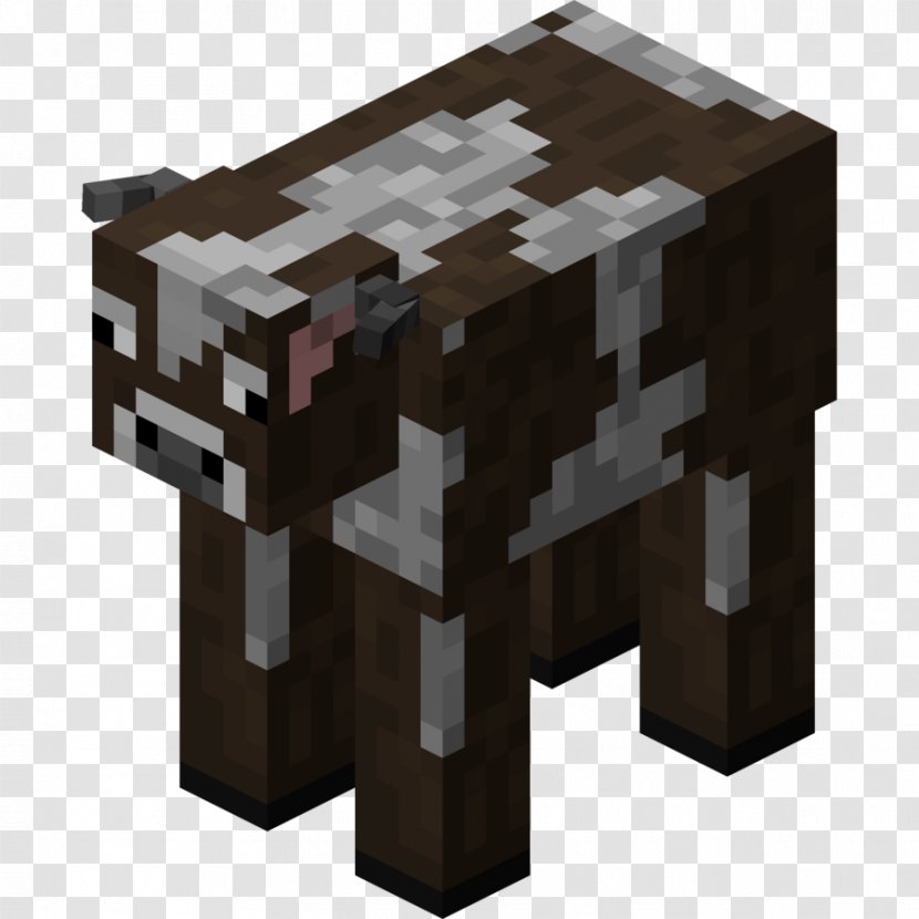 Minecraft: Pocket Edition Cattle Mob Health - Minecraft - Creatures Transparent PNG