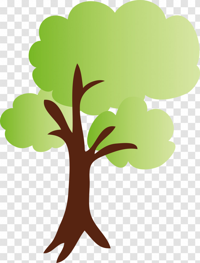 Green Leaf Tree Plant Plant Stem Transparent PNG