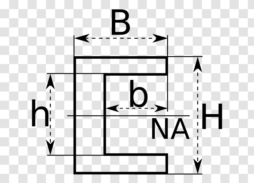 Section Modulus I-beam Cross Elastic - Number - Shape Transparent PNG