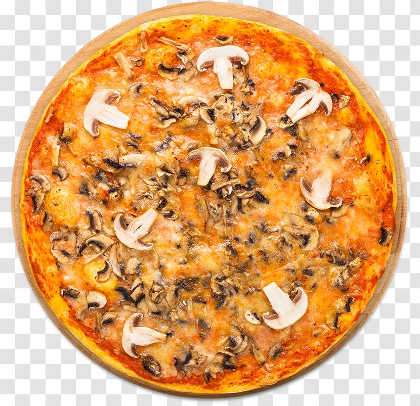 Pizza Delivery Pizza-La Italian Cuisine Pastel - Common Mushroom Transparent PNG