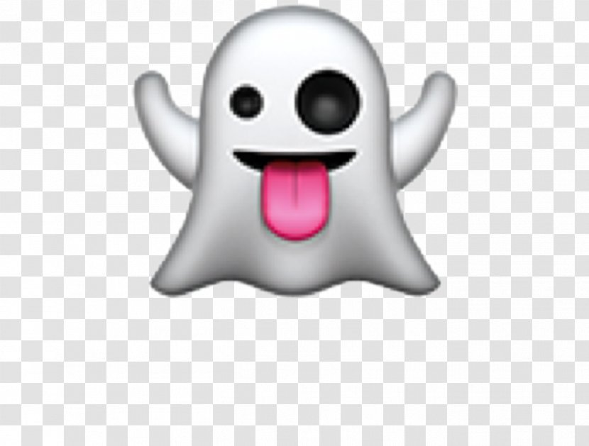 Emoji Domain Ghost Emojipedia Sticker - Cartoon Transparent PNG