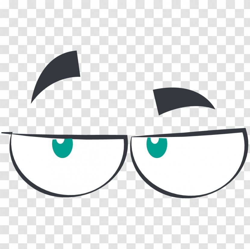 Eye Glasses Comics Image - Editing - Augen Button Transparent PNG