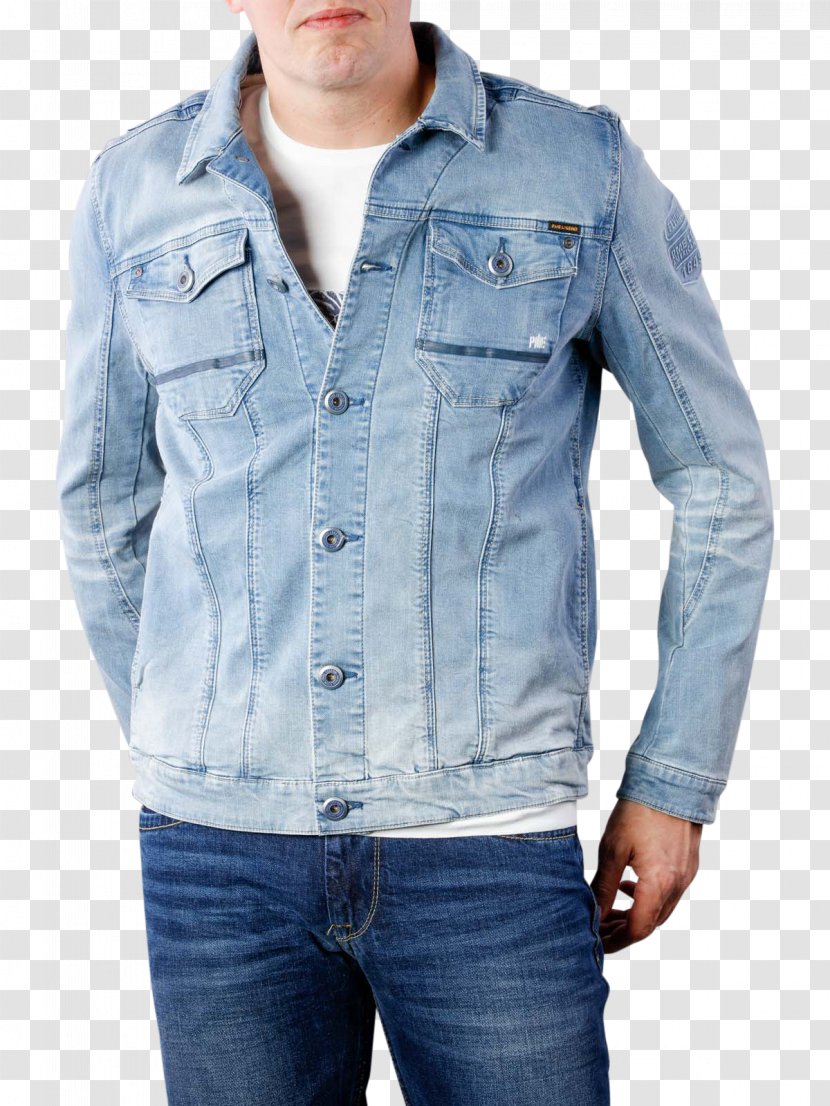 Denim Jeans Jean Jacket Leather - Blue Transparent PNG