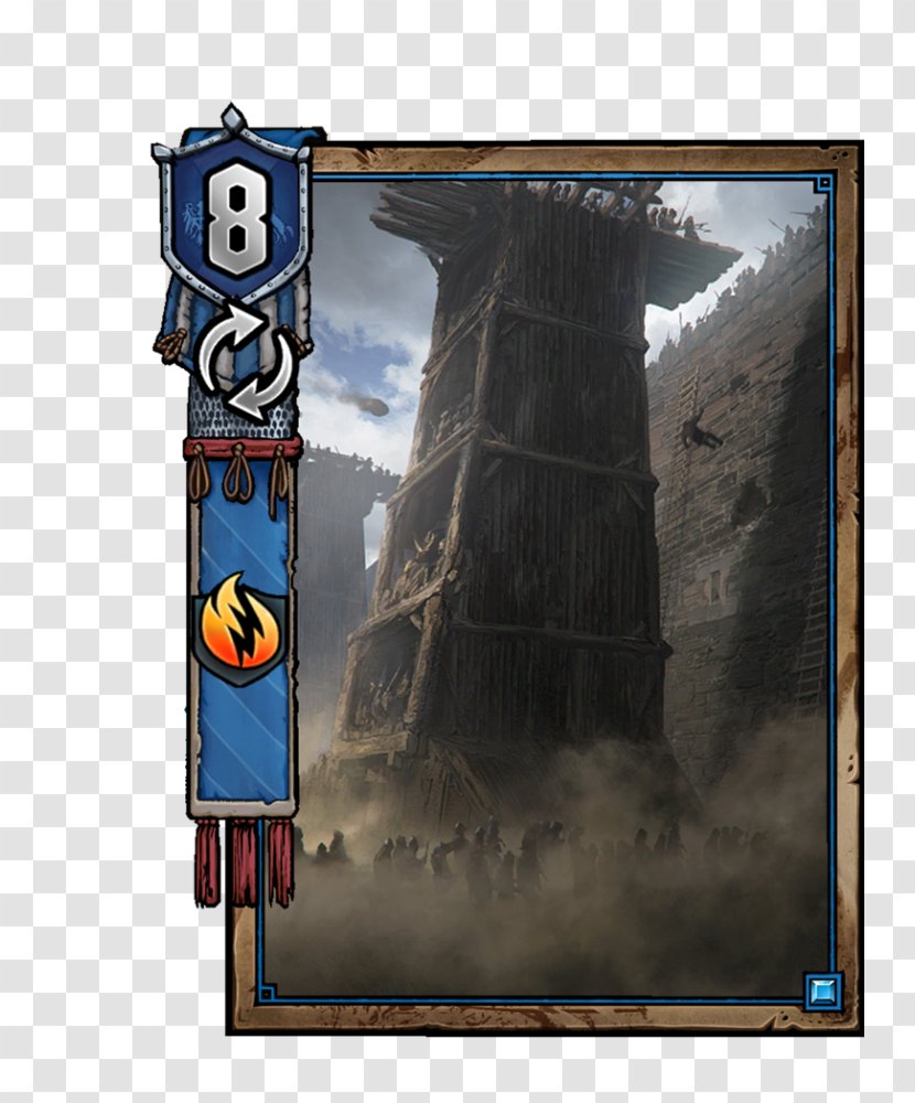 Gwent: The Witcher Card Game Siege Tower Engine - Trebuchet Transparent PNG