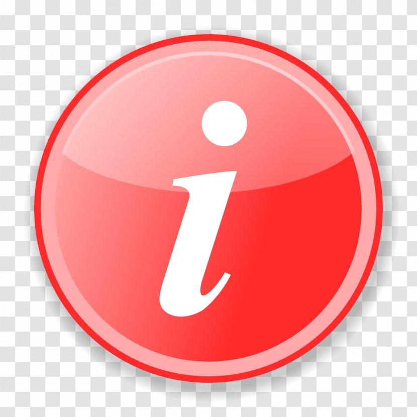 Information Wikimedia Commons Learning - Red Circle Transparent PNG