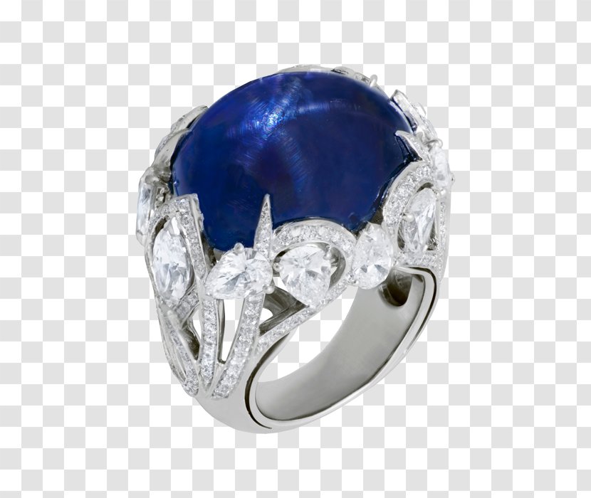 Sapphire Cobalt Blue Body Jewellery Silver - Gemstone - Stary Night Transparent PNG